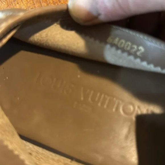 Louis Vuitton classic Men's Tan Loafers
